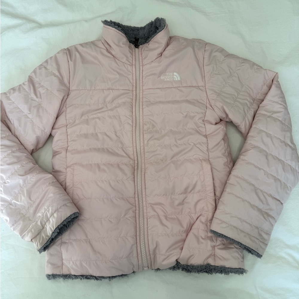 The North Face Light Pink Puffer Jacket